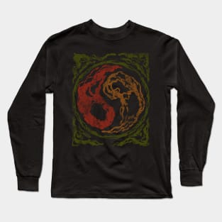 yin yang Long Sleeve T-Shirt